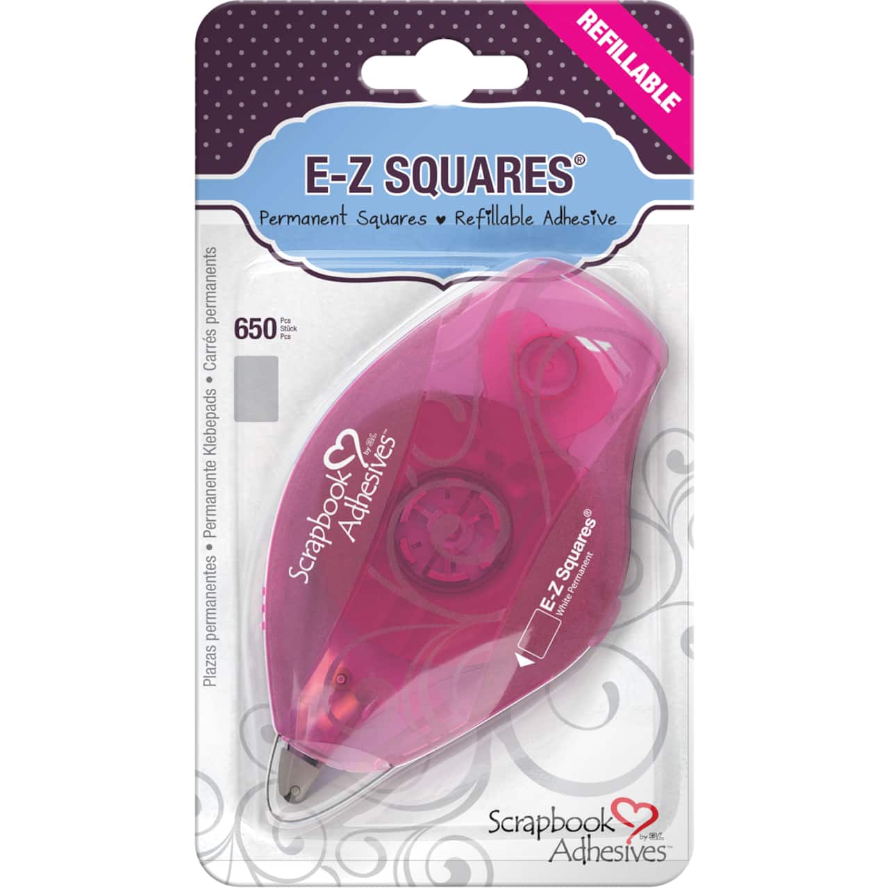 Scrapbook Adhesives by 3L&#xAE; E-Z Squares&#xAE; Permanent Refillable Dispenser